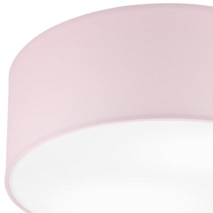 Plafondlamp SIRJA PASTEL DOUBLE 2xE27/15W/230V diameter 35 cm roze