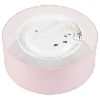 Plafondlamp SIRJA PASTEL DOUBLE 2xE27/15W/230V diameter 35 cm roze