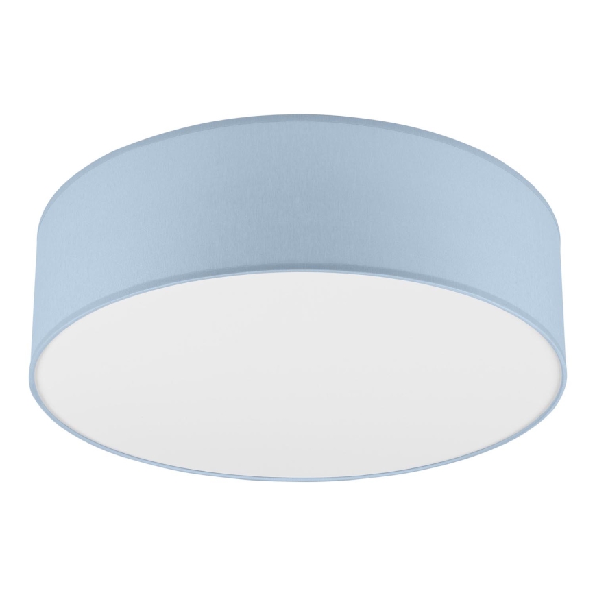 Plafondlamp SIRJA PASTEL DOUBLE 4xE27/15W/230V diameter 45 cm blauw