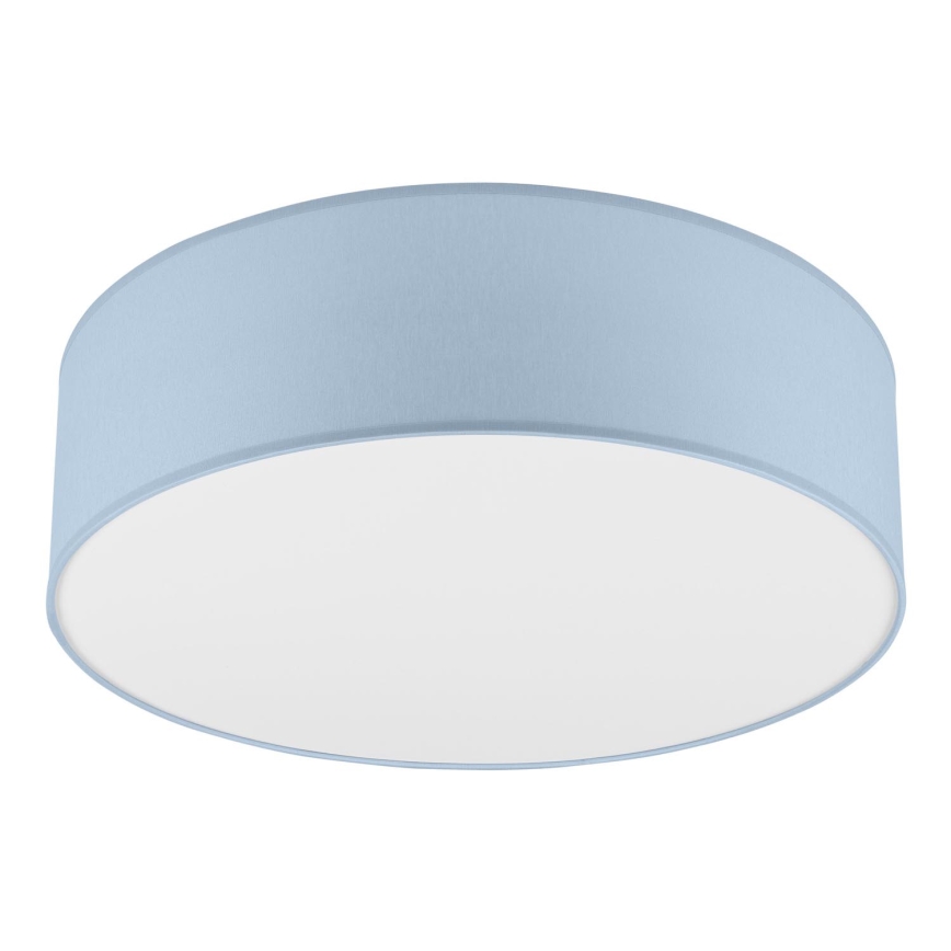 Plafondlamp SIRJA PASTEL DOUBLE 4xE27/15W/230V diameter 45 cm blauw