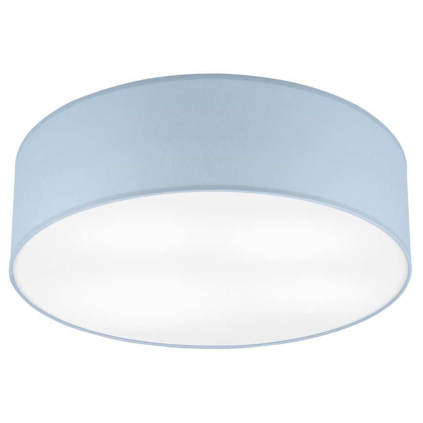 Plafondlamp SIRJA PASTEL DOUBLE 4xE27/15W/230V diameter 45 cm blauw