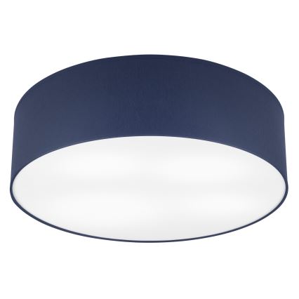 Plafondlamp SIRJA PASTEL DOUBLE 4xE27/15W/230V diameter 45 cm donkerblauw