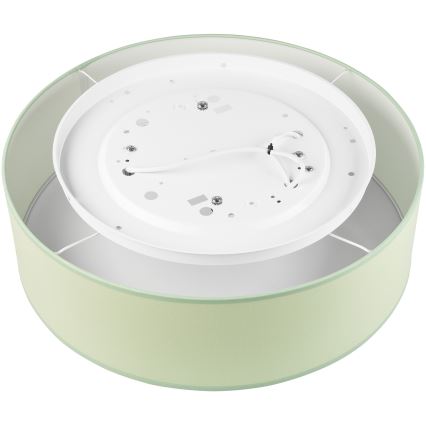 Plafondlamp SIRJA PASTEL DOUBLE 4xE27/15W/230V diameter 45 cm groen