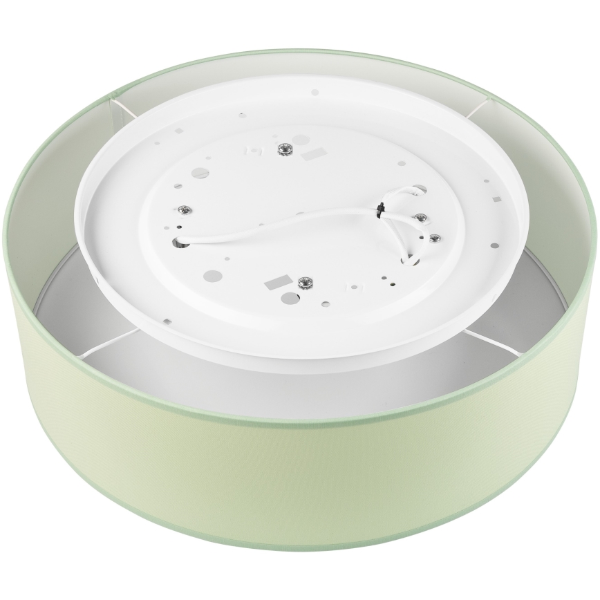 Plafondlamp SIRJA PASTEL DOUBLE 4xE27/15W/230V diameter 45 cm groen