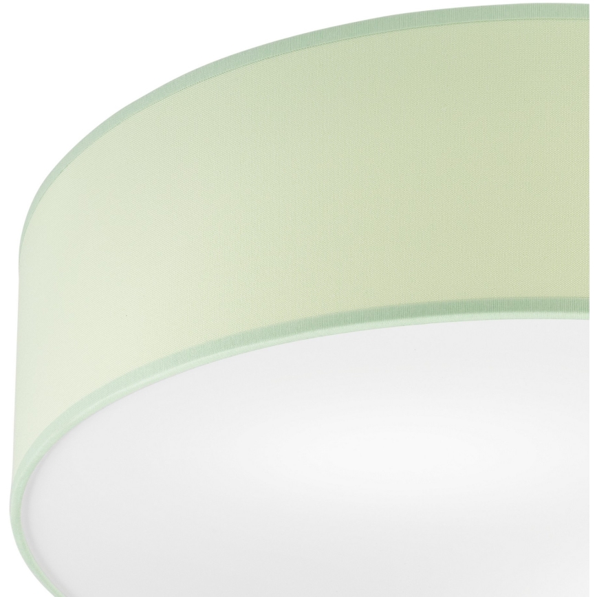 Plafondlamp SIRJA PASTEL DOUBLE 4xE27/15W/230V diameter 45 cm groen