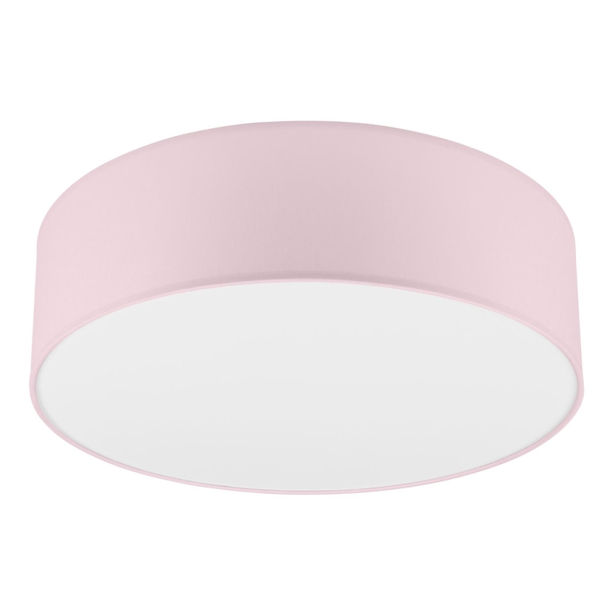 Plafondlamp SIRJA PASTEL DOUBLE 4xE27/15W/230V diameter 45 cm roze