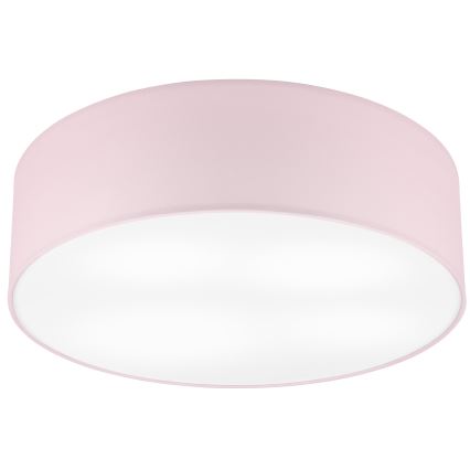 Plafondlamp SIRJA PASTEL DOUBLE 4xE27/15W/230V diameter 45 cm roze