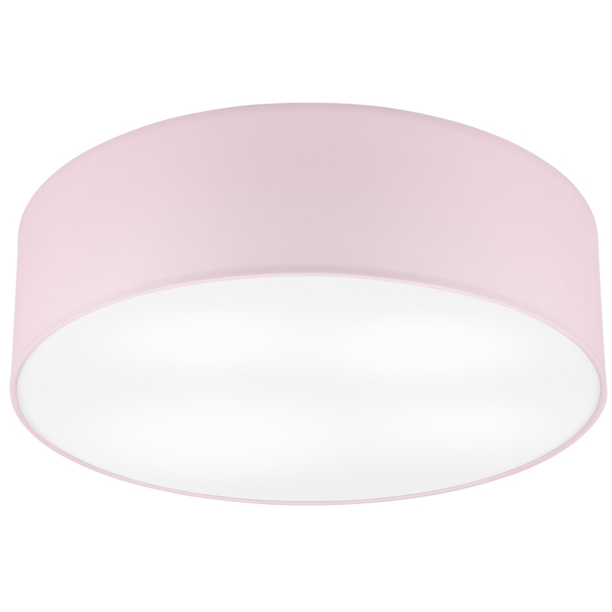 Plafondlamp SIRJA PASTEL DOUBLE 4xE27/15W/230V diameter 45 cm roze