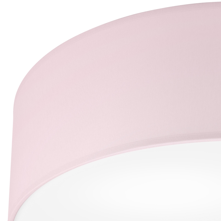 Plafondlamp SIRJA PASTEL DOUBLE 4xE27/15W/230V diameter 45 cm roze