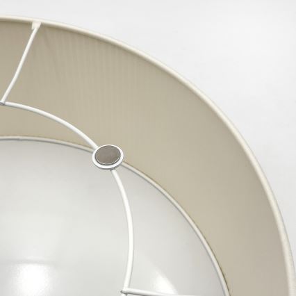 Plafondlamp SIRJA PLISADO 2xE27/15W/230V Ø 35 cm crème