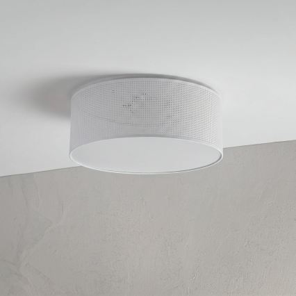 Plafondlamp SIRJA PLISADO 2xE27/15W/230V Ø 35 cm wit
