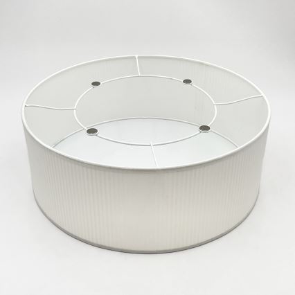 Plafondlamp SIRJA PLISADO 2xE27/15W/230V Ø 35 cm wit