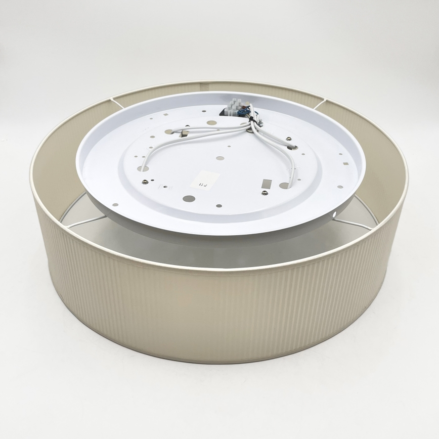 Plafondlamp SIRJA PLISADO 4xE27/15W/230V diameter 45 cm crème