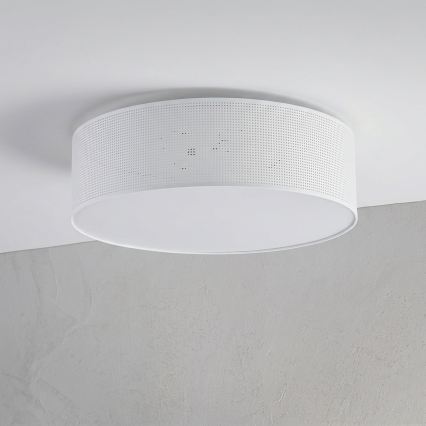 Plafondlamp SIRJA PLISADO 4xE27/15W/230V Ø 45 cm wit