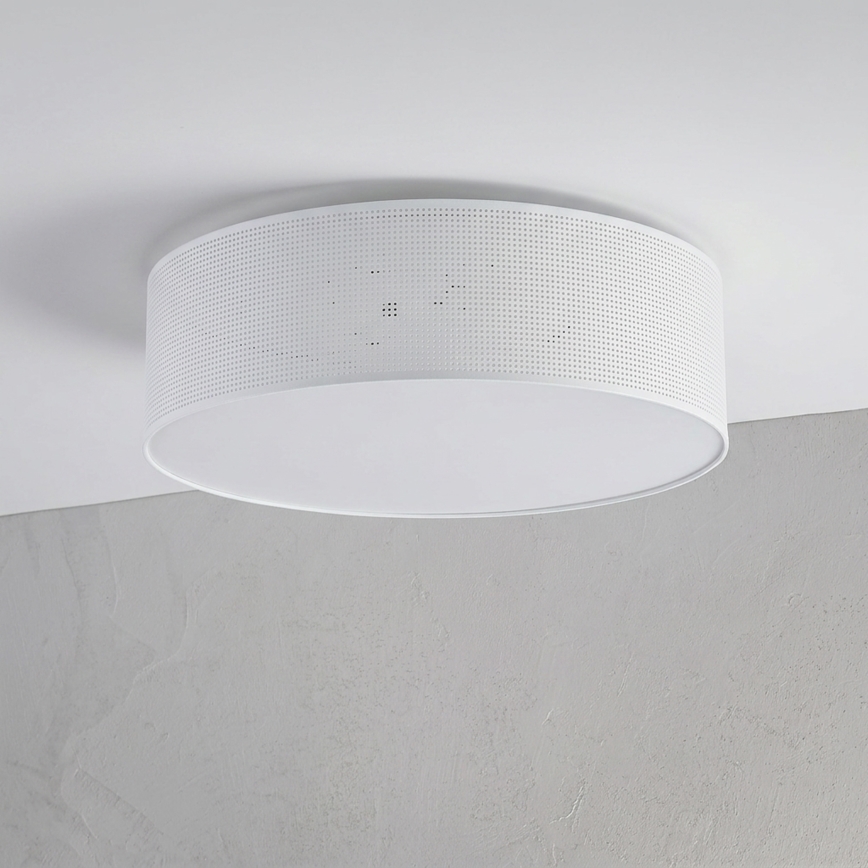 Plafondlamp SIRJA PLISADO 4xE27/15W/230V Ø 45 cm wit