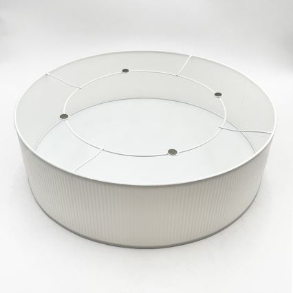 Plafondlamp SIRJA PLISADO 4xE27/15W/230V Ø 45 cm wit