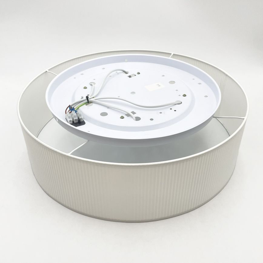 Plafondlamp SIRJA PLISADO 4xE27/15W/230V Ø 45 cm wit