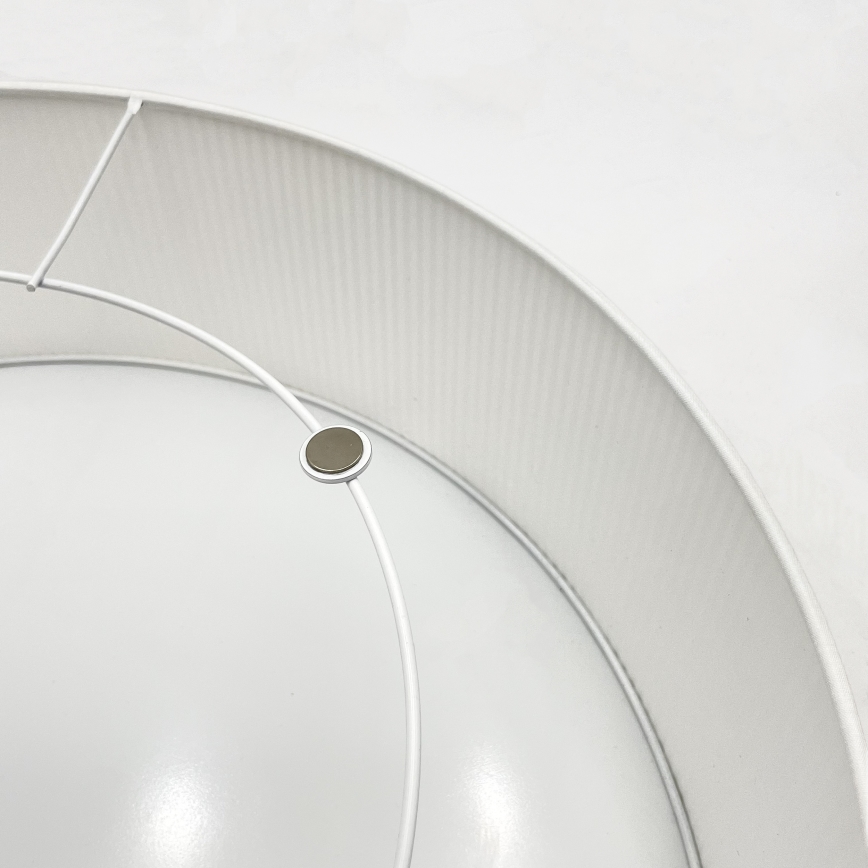 Plafondlamp SIRJA PLISADO 4xE27/15W/230V Ø 45 cm wit