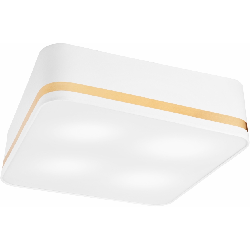 Plafondlamp SIRJA SQUARE 4xE27/60W/230V 45x45 cm wit