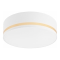 Plafondlamp SIRJA STRIPE 4xE27/15W/230V diameter 45 cm wit