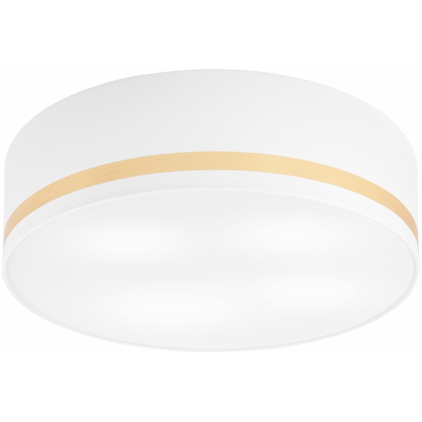 Plafondlamp SIRJA STRIPE 4xE27/15W/230V diameter 45 cm wit