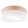 Plafondlamp SIRJA WOOD 2xE27/15W/230V diameter 45 cm wit/eiken