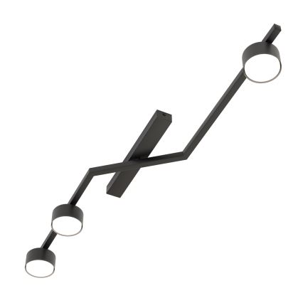 Plafondlamp SKAN 3xGX53/12W/230V zwart