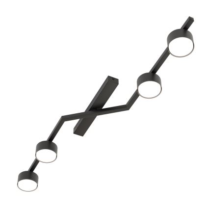 Plafondlamp SKAN 4xGX53/12W/230V zwart