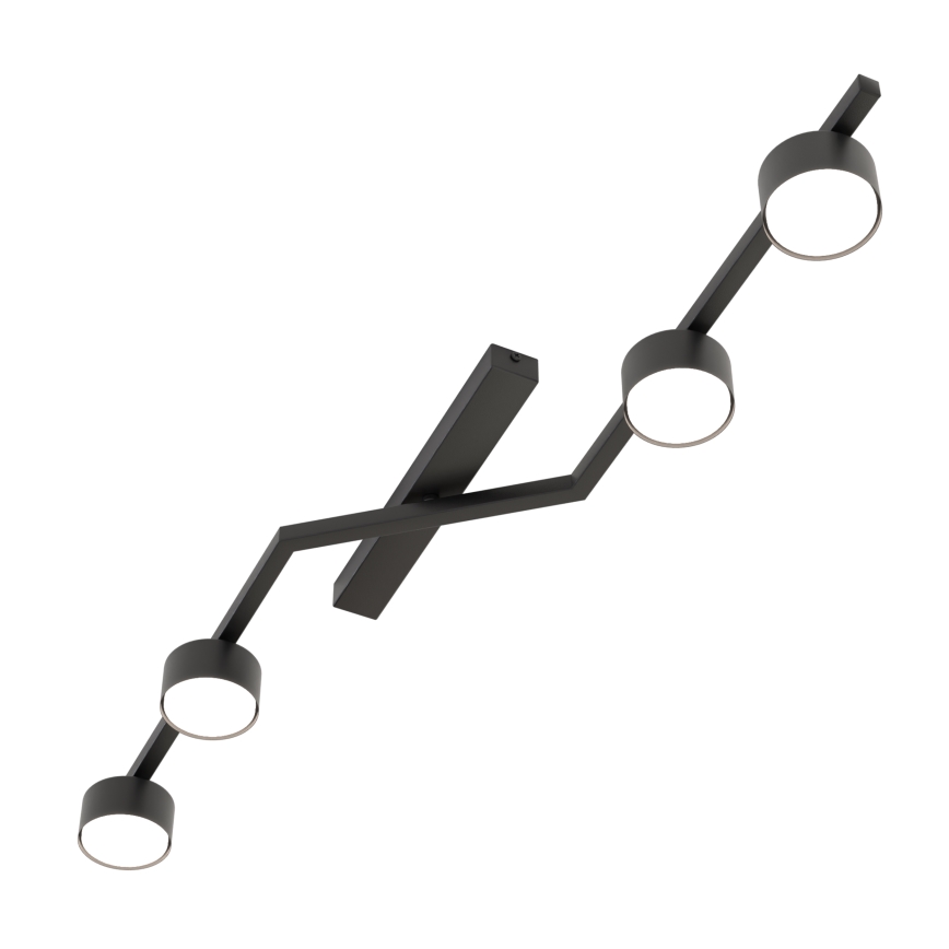 Plafondlamp SKAN 4xGX53/12W/230V zwart