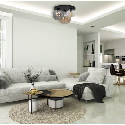 Plafondlamp SOFIA 3xE27/60W/230V mix