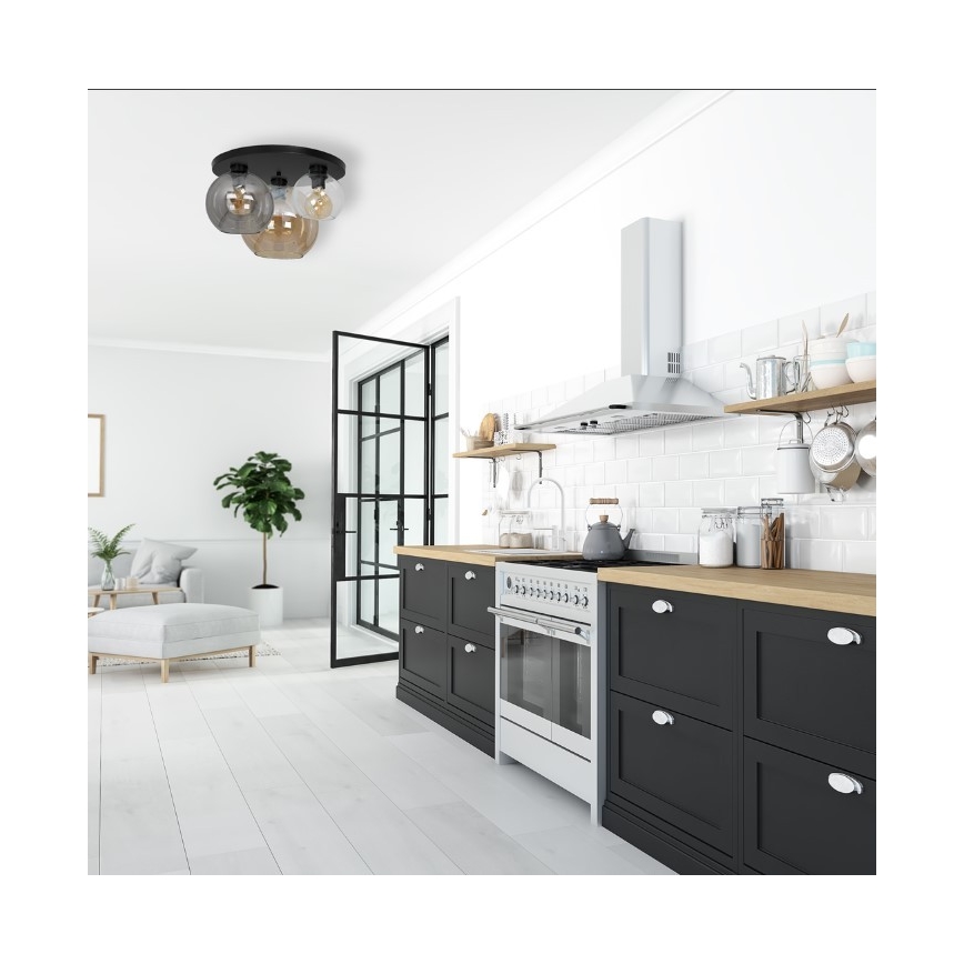 Plafondlamp SOFIA 3xE27/60W/230V mix