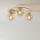 Plafondlamp SOPRA 3xE14/10W/230V beige/rookbeige