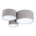 Plafondlamp SPACE 3xE27/60W/230V