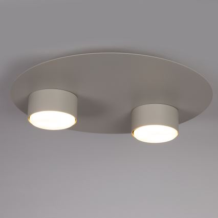 Plafondlamp STAR 2xGX53/12W/230V beige