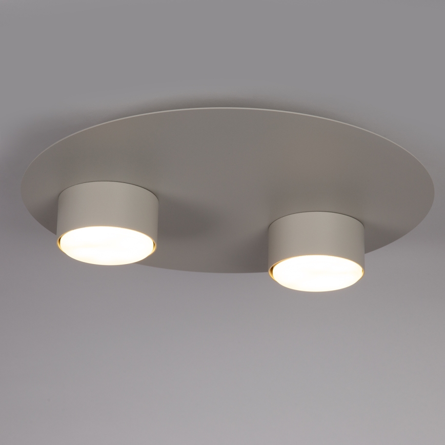 Plafondlamp STAR 2xGX53/12W/230V beige