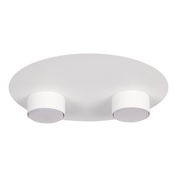 Plafondlamp STAR 2xGX53/12W/230V wit