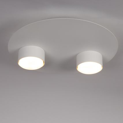 Plafondlamp STAR 2xGX53/12W/230V wit