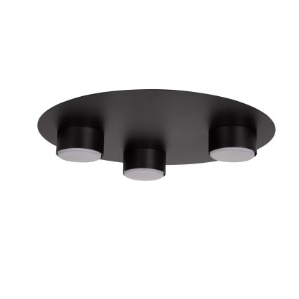 Plafondlamp STAR 3xGX53/12W/230V zwart