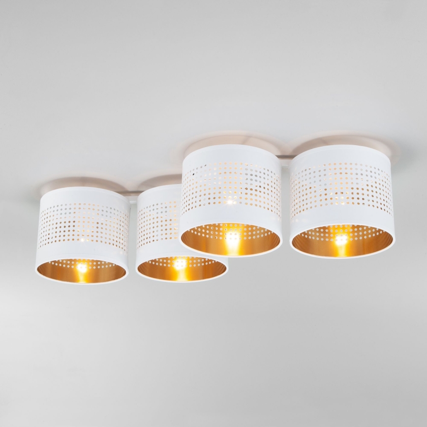 Plafondlamp TAGO 4xE27/15W/230V