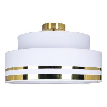 Plafondlamp TAMI 1xE27/60W/230V crème/goud