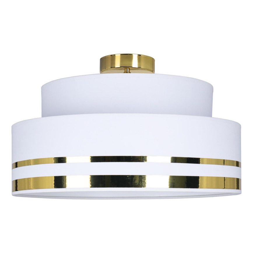 Plafondlamp TAMI 1xE27/60W/230V crème/goud