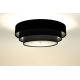 Plafondlamp TRINITI 2xE27/60W/230V grijs/zwart/zilver