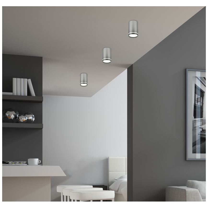 Plafondlamp TUBA GU10/15W/230V