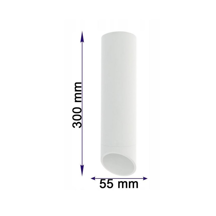 Plafondlamp VALDA 1xGU10/60W/230V wit
