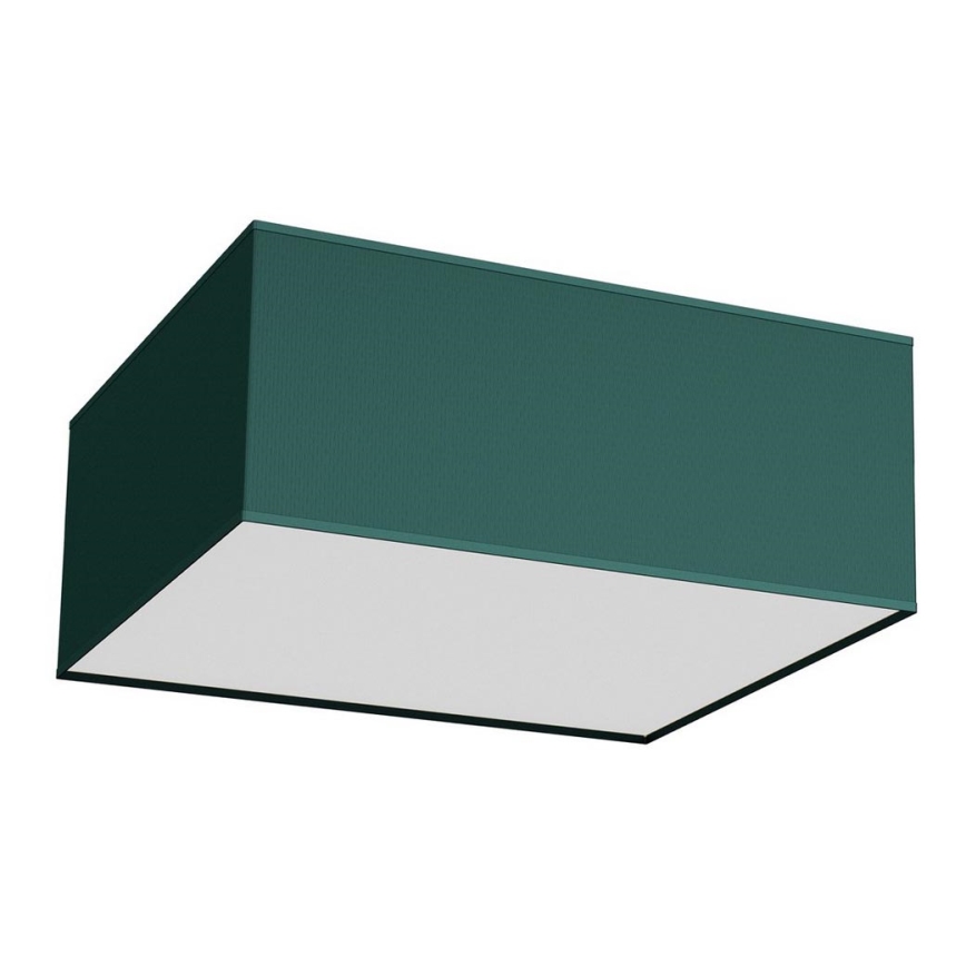 Plafondlamp VERDE 3xE27/60W/230V 50x50 cm groen