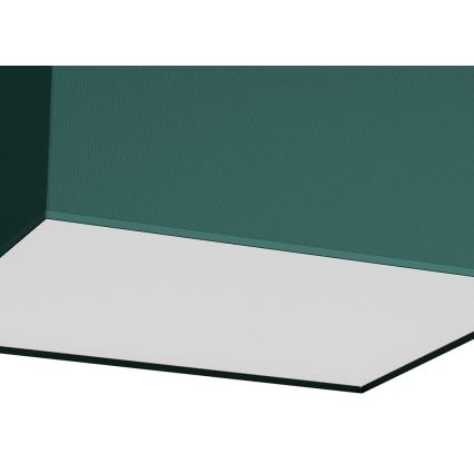 Plafondlamp VERDE 3xE27/60W/230V 50x50 cm groen