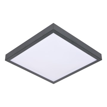 Plafondlamp VITALI 2xE27/60W/230V 33x33 cm antraciet