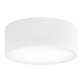 Plafondlamp voor badkamer met sensor CLEO 1xE27/24W/230V Ø 20 cm IP54 wit