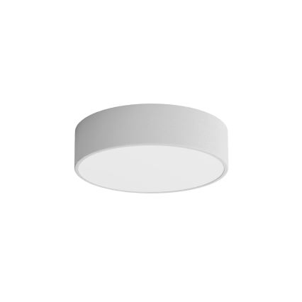 Plafondlamp voor badkamer met sensor CLEO 2xE27/24W/230V Ø 30 cm grijs IP54