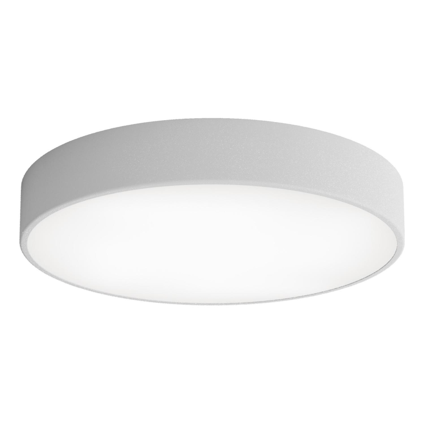 Plafondlamp voor badkamer met sensor CLEO 4xE27/24W/230V Ø 50 cm IP54 grijs